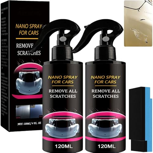 Nano spray di riparazione rapida p40 per graffi auto, rimozione invisibile istantanea, rivestimento protettivo 3 in 1 (240 ml)