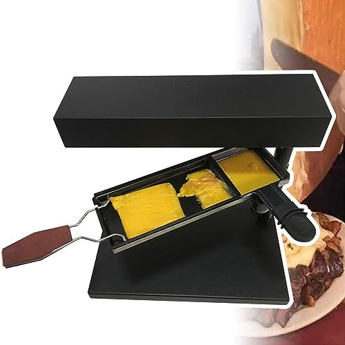 Fundidor de queso comercial, fundidor eléctrico de parrilla de queso raclette, parrilla de raclette de calentamiento rápido, máquina de fusión de raclette tradicional, calentador de queso