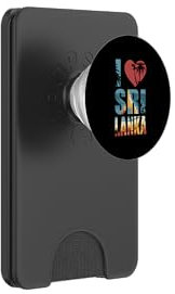I Love Sri Lanka Beach Sri Lanka PopSockets PopWallet for MagSafe