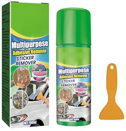 Mnozreo Décapant Adhésif,Dissolvant de Colle Multifonction,Décapant Adhésif sans Danger pour Toutes Surfaces,Dissolvant Colle,100ML,1PC