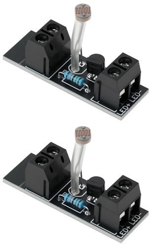Create idea 2 módulos de interruptor de control de luz 38 x 13 mm 3 V para control de luz nocturna LED