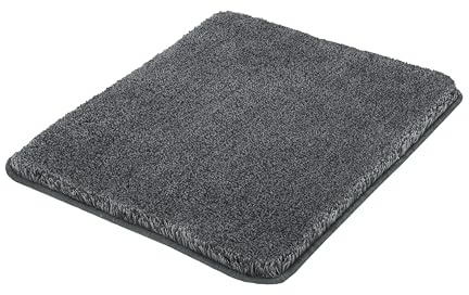 Kleine Wolke 5405901539 Badteppich Relax 55 x 65 cm anthrazit