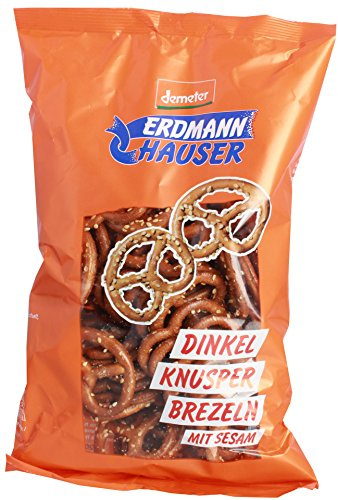 ErdmannHAUSER Dinkel-Knusper-Brezeln m. Sesam, 125 g
