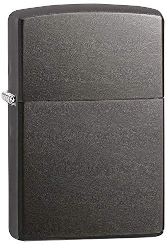 Zippo Gray Dusk Pocket Lighter, Standard