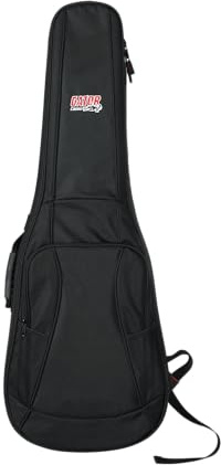 Gator Cases 4G Series Gig Bag für E-Gitarren mit verstellbaren Rucksackgurten; passend für die meisten Stratocaster- und Telecaster Gitarren (GB-4G-ELECTRIC)