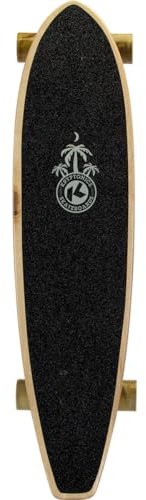 Kryptonics KR 37 Flat Tail LB SKB Classic Swirled Skateboard Decks - 2-Pack, Construction, Vibrant Design, Ideal for Skaters