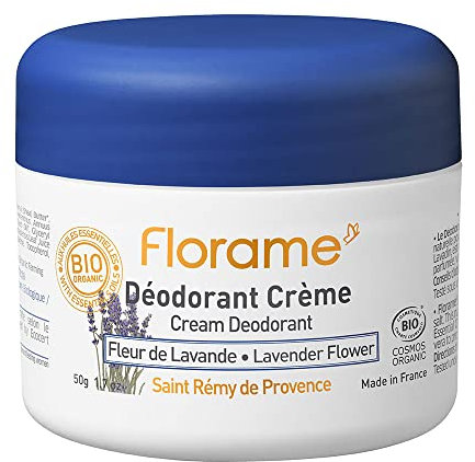 Florame déodorant crème fleur de lavande bio 50g