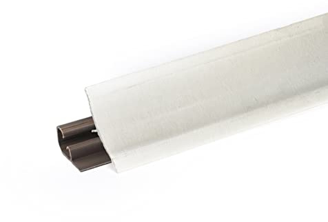 DQ-PP 2,5m WINKELLEISTE – Stein Weiss – 23 x 23mm – PVC – Küchenleiste Arbeitsplatte Abschlussleiste Leiste Küche Küchenabschlussleiste Wandabschlussleiste Tischplattenleisten