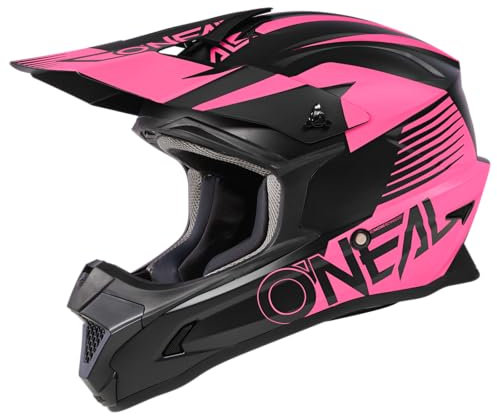 O'NEAL 1SRS Helm STREAM Schwarz/Pink/Größe XXL