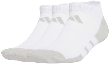 adidas Unisex Essentials Climacool Low Cut 3Pp Socks, White/Grey Two, 8.5-10