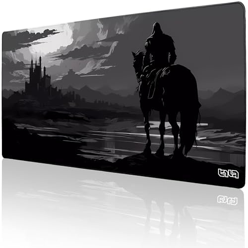 Tilt Schreibtischunterlage 100x50 cm Gaming Mauspad XXL | Rutschfester Mousepad Groß für Schreibtisch und PC Gadgets | Wasserdichter Desk Mat (On The Way to The Castle)