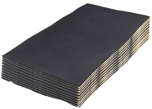 SQIANKUN Isolant D'Automobile 9/18/27X 30 * 50cm 3/8/10mm Voiture Isolation phonique Tapis en Coton Capot de Moteur insonorisant tampons Anti-Bruit Isolant Thermique Voiture(27 30x50x1cm)