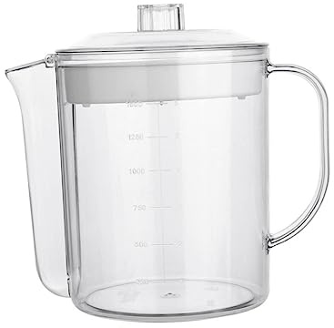 Ciieeo Séparateur De Sauce Pour Cuisine 1500 Ml Passoire À Graisse Avec Tasse À Mesurer Séparateur De Graisse Pour Usage Domestique Restaurant