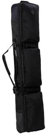 YGMNQAL Skitasche Snowboardtasche, Skitasche for Herren und Damen, mit Rollen for unterwegs, mit robusten Reißverschlüssen