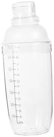 Coctelera de Bebidas 700ml de PC Transparente para Bar y Hogar