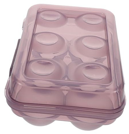 Toddmomy Boîte à Œufs Réfrigérateur Portable Compartiments PP Transparent et Réutilisable Rangement Sécurisé pour Camping Pique- et Voyage Plein Air Réutilisable