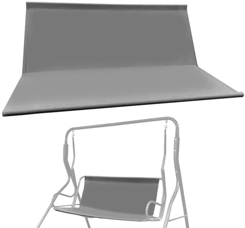 TQEBWUS 138x50x50cm Coprisedile Di Ricambio Per Altalena, Rivestimento Seduta Dondolo, Copertura Per Altalena Da Giardino Impermeabile In Tessuto Oxford, Coprisedile Di Ricambio Per Dondolo Giardino