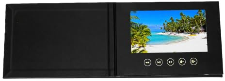 Sxhlseller 720P HD 7 Inch Video Greeting Card A5 Color Screen | Electronic Brochure With Type C Rechargeable Battery For Wedding Birthday Promotional Gifts