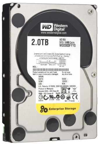 Western Digital 2TB SATA HDD 3.5 2000 GB Serial ATA II - Disco Duro (3.5, 2000 GB, 7200 RPM)