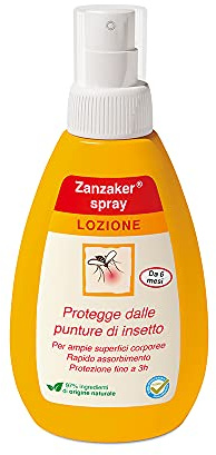 Zanzaker LOZIONE ANTIZANZARE Naturale Spray 150 ml