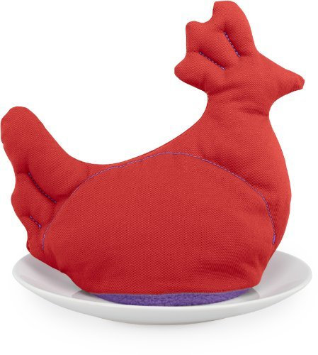 Die Henne Roberta Feuer/Purpur, Eierwärmer