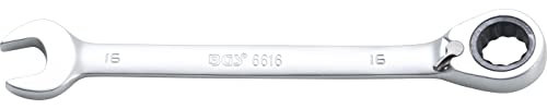 BGS 6616 | Chiave combinata a cricchetto | reversibile | 16 mm
