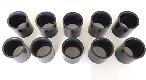 Lot de 10 Manchons ø 50 mm intérieur PVC pression PN16