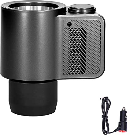 Zerodis Smart Car Cup Cooler, 36W Quick Cooling Cup Holder Tragbarer Cup Cooler 12V Zigarettenanzünder Auto Getränkehalter Auto Kühlschrank für Road Tripper Reisen