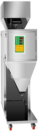 10-999g Filling Machine, Automatic Filler Machine Stainless Steel Weighing Filling Machine, Weigh Filler Machine Automatic Bottle Bag Filler for Tea Seeds Grains