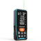 Aicevoos Medidor Láser, Metro Laser 393ft/120m, Medidor Láser Distancia con Pantalla Grande con luz de Fondo, Nivel Digital, Cambio de Unidad M/in/Ft, Haz Verde