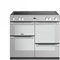 Stoves Sterling 100cm Electric Range Cooker with Induction Hob - Stainless Steel - A Rated