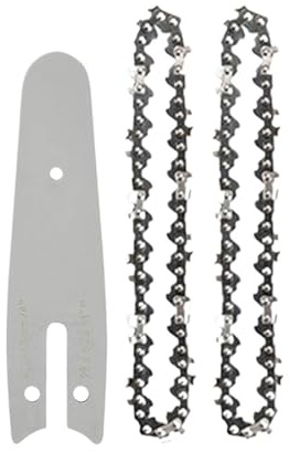 JMORCO Sägeketten 12er-Pack 4/6-Zoll-Ketten, Home 4/6-Zoll-Mini-Kettensägen-Zubehör, Ersatzketten for kabellose Astsägen, Schneidwerkzeuge(4INCH Set A)