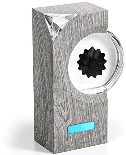 Tanzendes Ferrofluid mit Musik-Rhythmus-Lampe, gelbe magnetische Flüssigkeitsänderungen mit Ton für Zuhause, TV, Computer, Büro, Desktop-Dekor
