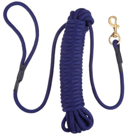 DRESSOOS Große Hundeleine Für Outdoor-Training Strapazierfähig Verschleißfest Und Bequem Für Große Hunde Und Lange