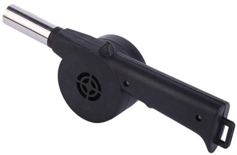 GAROZATION Soplador De Mano Para Barbacoa Ventilador Manual De Aire Duradero y Portátil Para Ignición Rápida Para Picnic Camping y Parrilla Al Aire