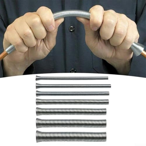 1 piegatubi in acciaio a molla per piegatura di precisione di tubi in rame e alluminio e design facile da usare (19 mm)