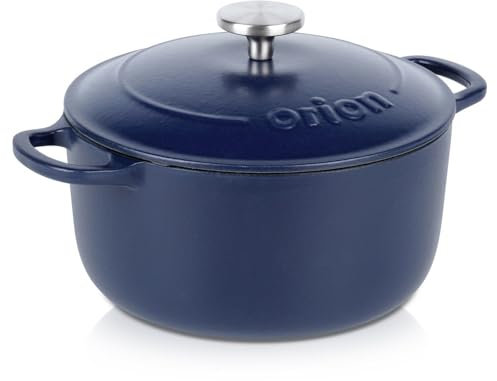 Pentola in ghisa con coperchio in ghisa smaltata LITINA 22 cm 3,3 L