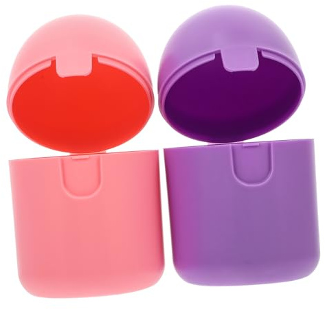 FRCOLOR 2 Stück-Pack Menstruationstassen Dampfsterilisator aus PP mit Tragbarem Design zur Reinigung Persönlicher Gegenstände und Hygienischen Aufbewahrung für Damen