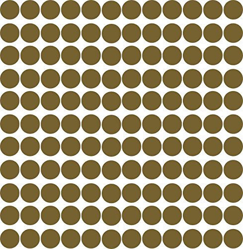 1160 Klebepunkte, 5mm, Kreis, Punkt, selbstklebend, glänzend, Aufkleber gold