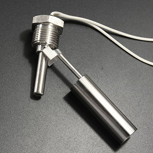 Tutoy 115mm 50w 220V Acciaio Liquido sensore di Livello Acqua Interruttore Float Controller Orizzontale Lato