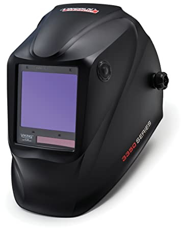 Lincoln Electric K3034-4 VIKING 3350 Auto Darkening Welding Helmet with 4C Lens Technology, Black