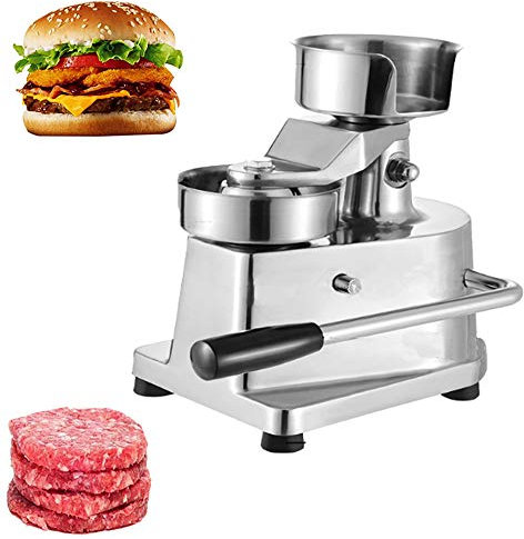 Pressa per Hamburger Acciaio Inox, Hamburgatrice Manuale Professionale