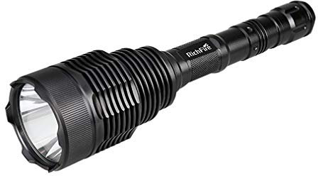 SXFJF Llevó La Antorcha, Recargable Aire Libre Táctico Tiro Largo Potente Linterna 5 del Modo 800 Lúmenes Linterna De Mano con Zoom (18650 Batería De Litio)