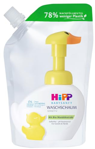 HiPP Babysanft Waschschaum Nachfüller, 6er Pack (6 x 250ml)