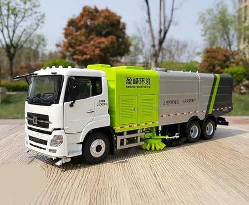 INFORE ENVIRO ZOOMLION Washing Sweeper Aurora Green 1/38 Diecast Truck Pre-built Model