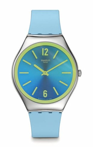 Swatch Midday Sky SYXS156 Montre bracelet Bleu