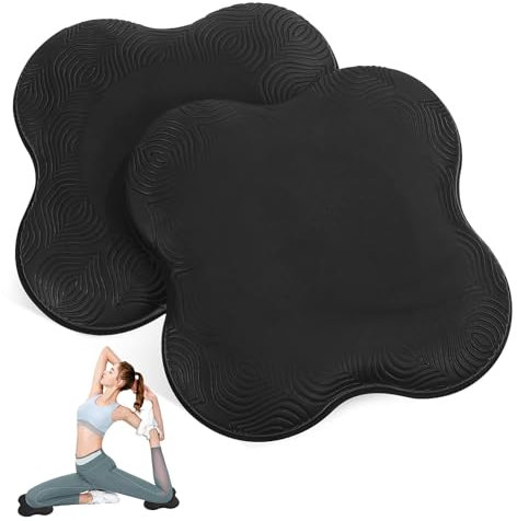 Kisangel 2stücke Rutschfeste Yoga-kniekissen Robustem Material Für Pilates Und Übungen Vielseitig Verwendbar Zum Schutz Von Knien Ellbogen Und Handgelenken Beim Training Und Alltag