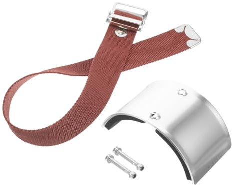 TOGEVAL 1 Satz Stelzenbeingurte Trockenbau-stelzenfußstütze Stelzenabsatzhalterung Fußstütze Mit Stelzenabsatz Trockenbau-stelzenmanschetten Trockenbau-stelzenbefestigung Stoff Silver