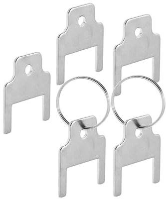 Pacchetto 5 Chiavi Distributore Asciugamani Carta Con Chiave Per Le Chiavi Sostituzione Ricambio Da 25 Mm Per Scuola Scuola