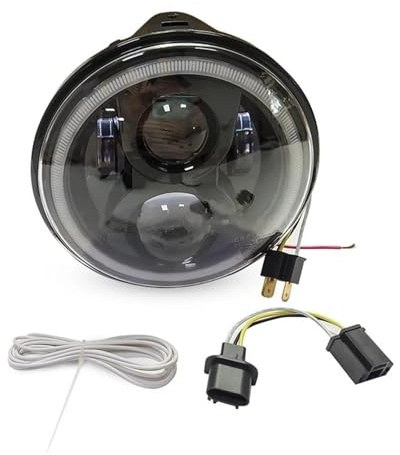 Faro motociclo Per Kawasaki Per Vulcan VN 900 1500 1600 1700 2000 Proiettore Personalizzato 7 Pollici Faro LED Per Moto Luce Di Distanza Faro Di Rifacimento